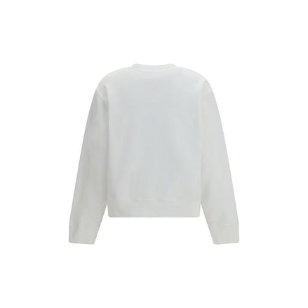 MM6 White Cotton Sweatshirt