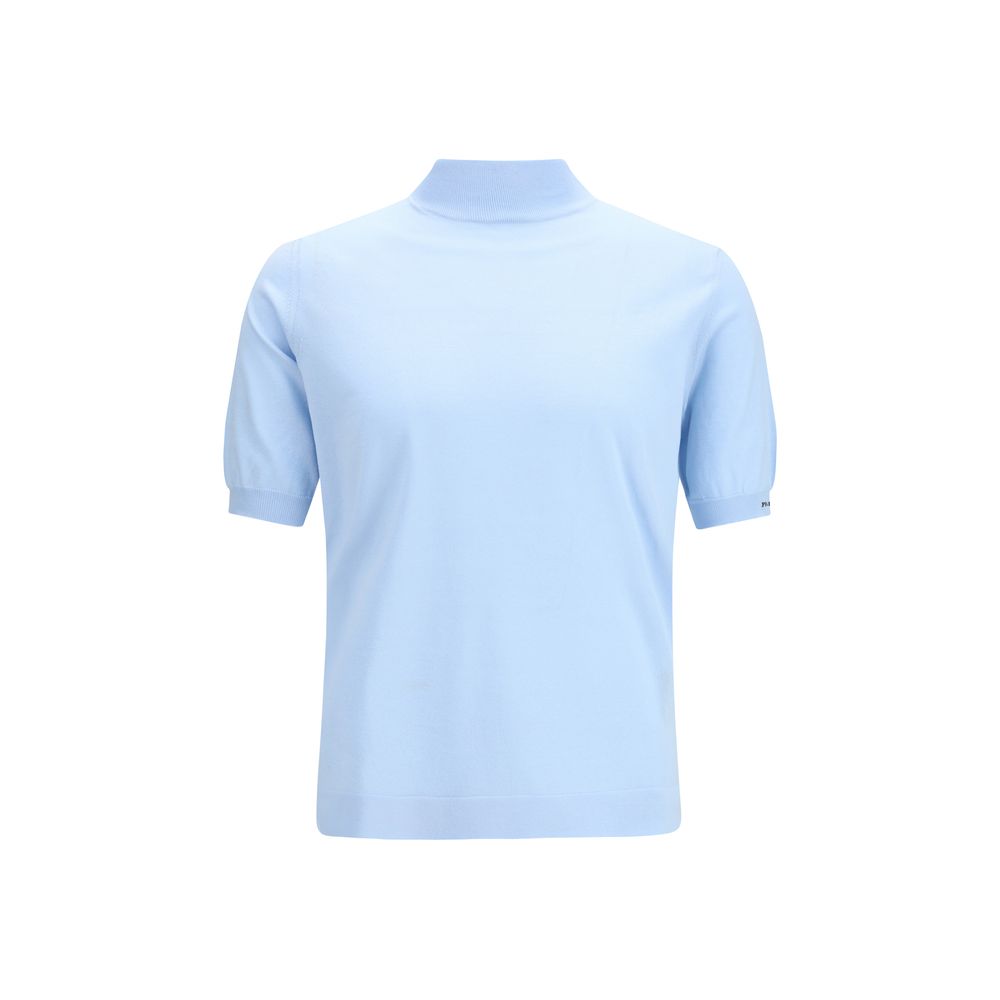 Prada Blue Cotton T-shirt
