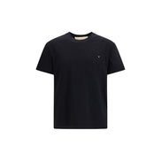 Valentino Garavani Black Cotton T-Shirt