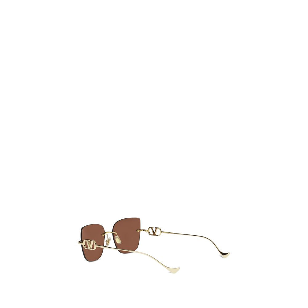 Valentino Garavani Brown Sunglasses