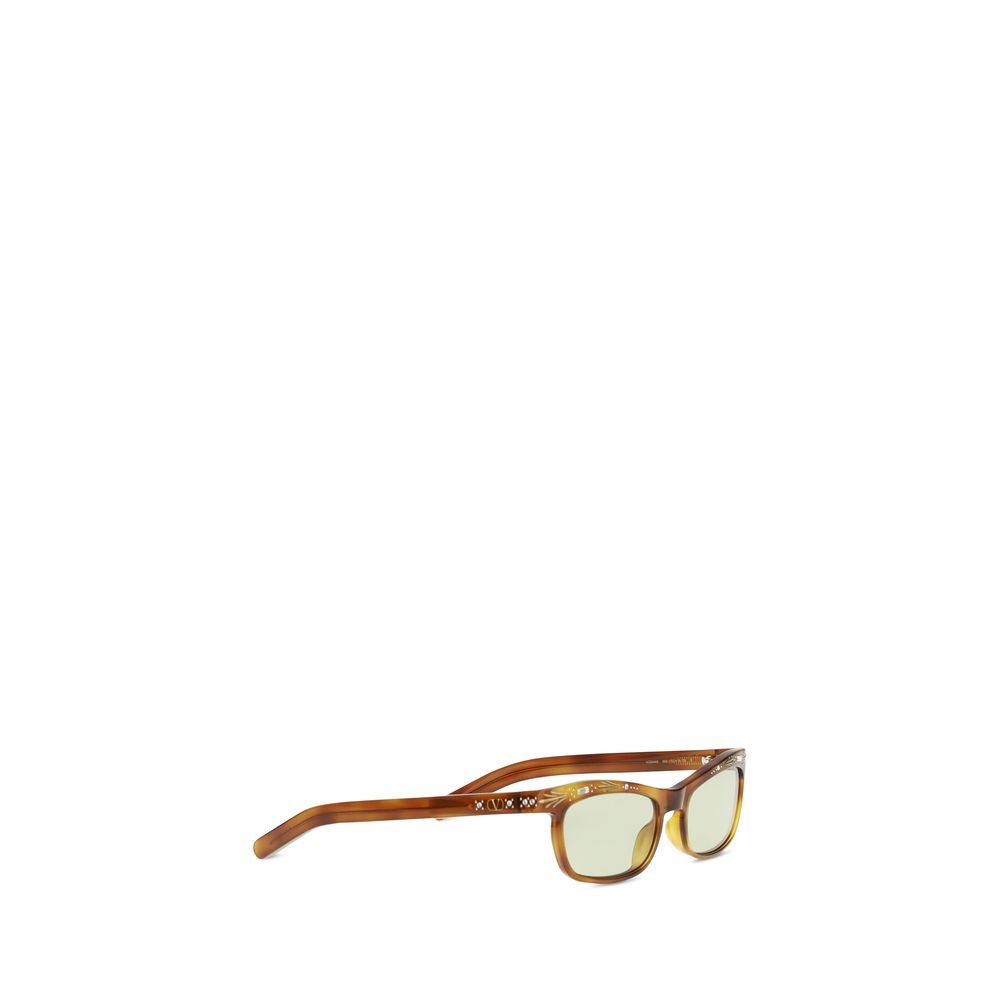 Valentino Garavani Brown Sunglasses