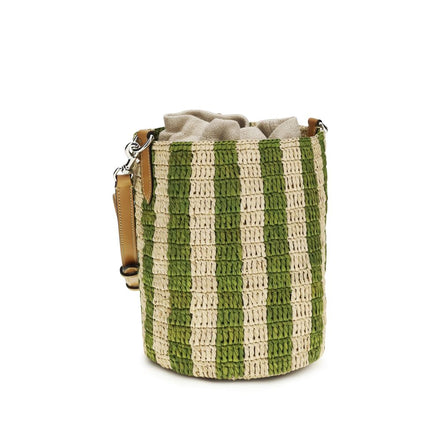 Sac Seau Bicolore en Raphia Valentino Garavani