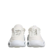 Dolce & Gabbana White Slip On Wave Low Top Sneakers