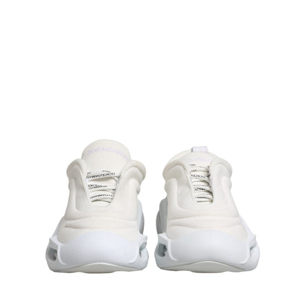 Dolce & Gabbana White Slip On Wave Low Top Sneakers