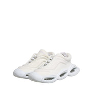 Dolce & Gabbana White Slip On Wave Low Top Sneakers