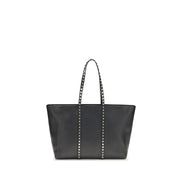 Sac bandoulière Valentino Garavani en cuir de veau noir