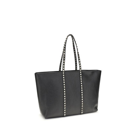 Sac bandoulière Valentino Garavani en cuir de veau noir