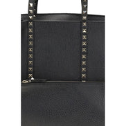 Sac bandoulière Valentino Garavani en cuir de veau noir