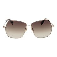 Max Mara Gold Sunglasses