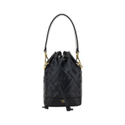 Fendi Black Calf Leather Bucket Bag