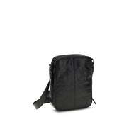 Sac bandoulière Balenciaga en agneau noir Ovis Aries Aries