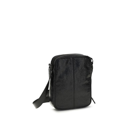 Sac bandoulière Balenciaga en agneau noir Ovis Aries Aries