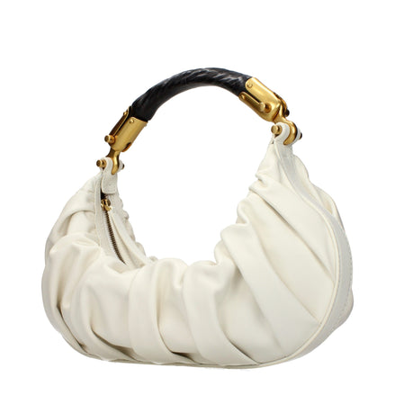 Sac à main Balmain en cuir beige