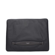Dolce & Gabbana Grey Fabric Clutch Bag