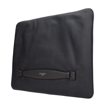 Dolce & Gabbana Grey Fabric Clutch Bag