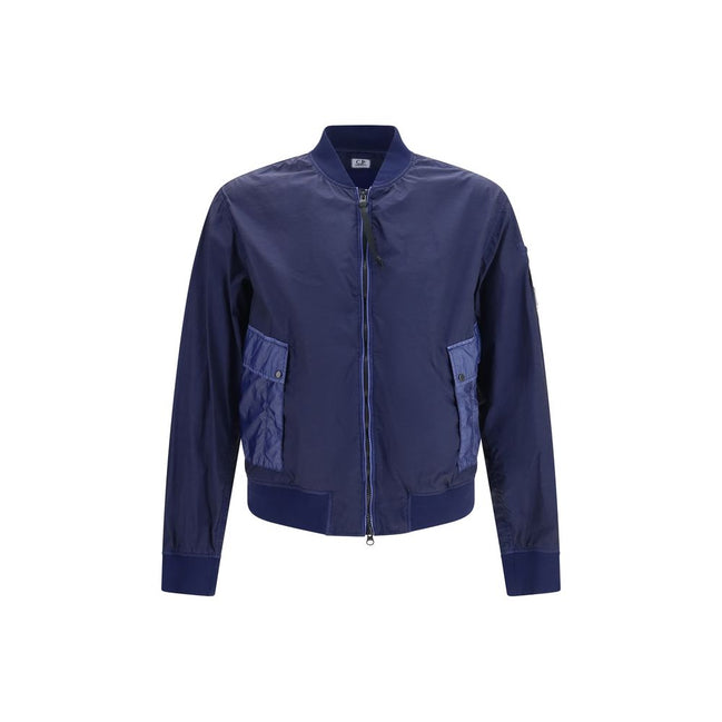 C.P. Company Blue Polyamide Bomber