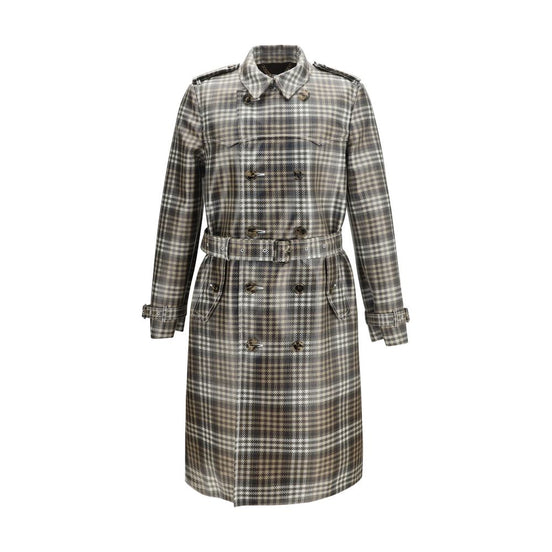 Burberry Brown Polyester Trench Coat
