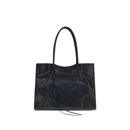Sac bandoulière Balenciaga en agneau noir Ovis Aries Aries