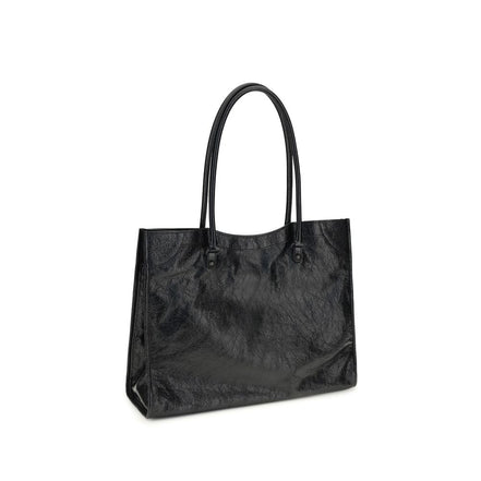Sac bandoulière Balenciaga en agneau noir Ovis Aries Aries