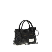 Balenciaga Black Leather Shoulder Bag