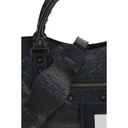 Balenciaga Black Leather Shoulder Bag