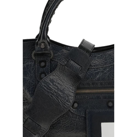 Balenciaga Black Leather Shoulder Bag
