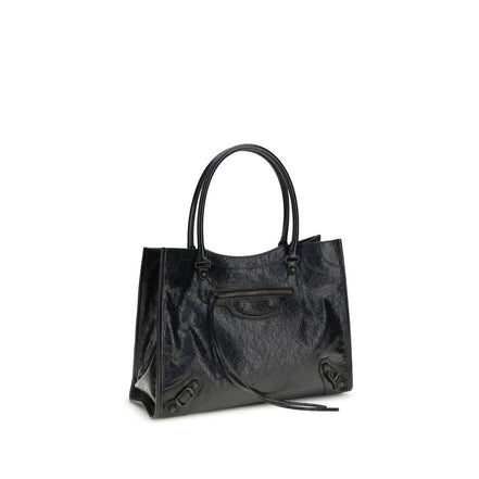 Sac bandoulière Balenciaga en agneau noir Ovis Aries Aries