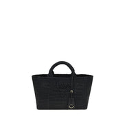Sac à bandoulière Prada en viscose noire