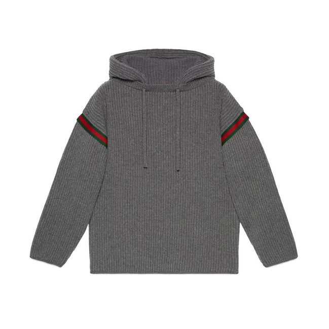 Gucci Gray Cashmere Sweatshirt