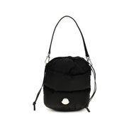 Sac seau Moncler noir en polyamide