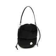 Sac seau Moncler noir en polyamide