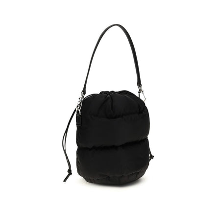 Sac seau Moncler noir en polyamide