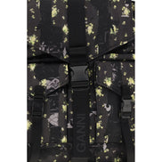 Ganni Multicolor Recycled Polyamide Backpack