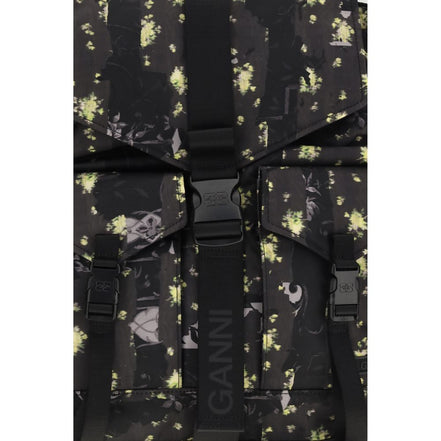 Ganni Multicolor Recycled Polyamide Backpack