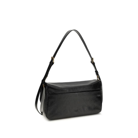 PINKO Black Love Click Soft Horizontal Shoulder Bag