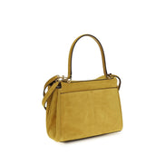 Sac à main Balenciaga en cuir de veau beige Bos Taurus