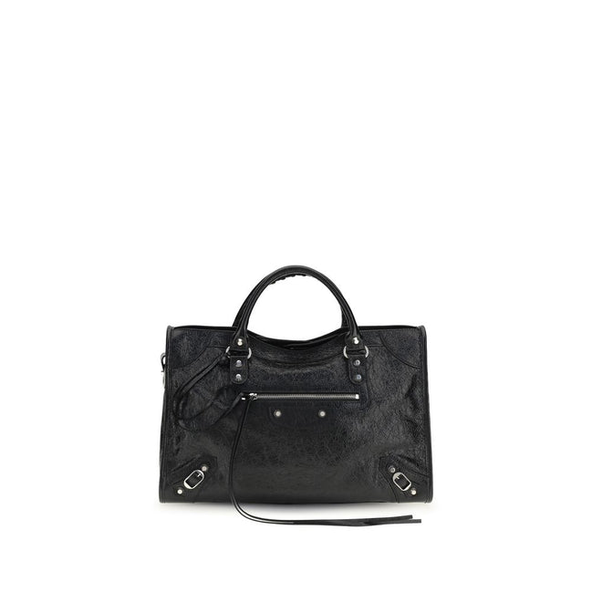 Balenciaga Black Lambskin Shoulder Bag