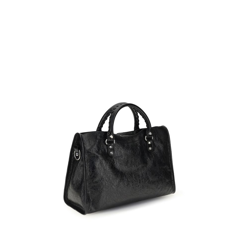 Balenciaga Black Lambskin Shoulder Bag