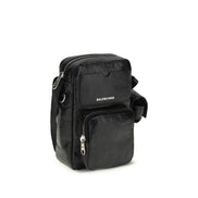 Sac bandoulière Balenciaga en agneau noir Ovis Aries Aries