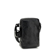 Sac bandoulière Balenciaga en agneau noir Ovis Aries Aries