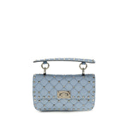 Borsa a Tracolla Valentino Garavani Blu in Viscosa