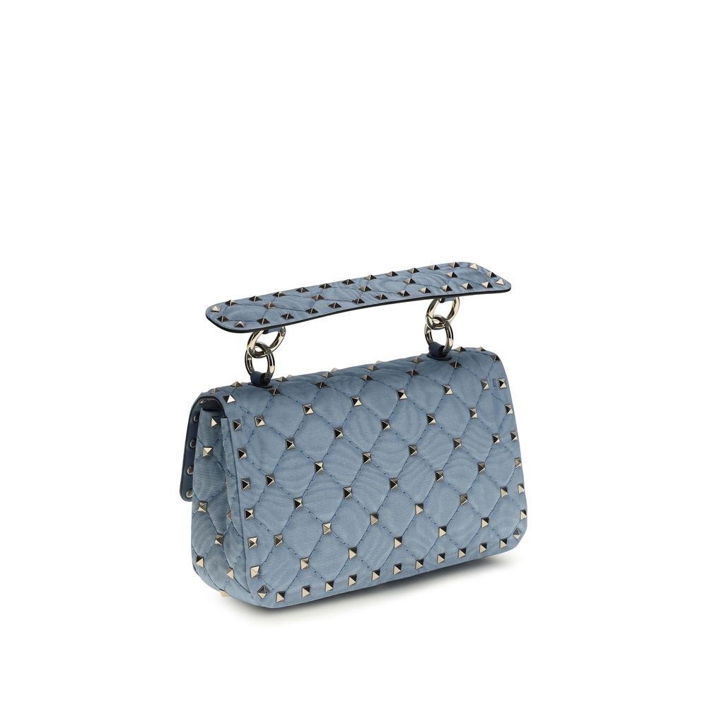 Borsa a Tracolla Valentino Garavani Blu in Viscosa