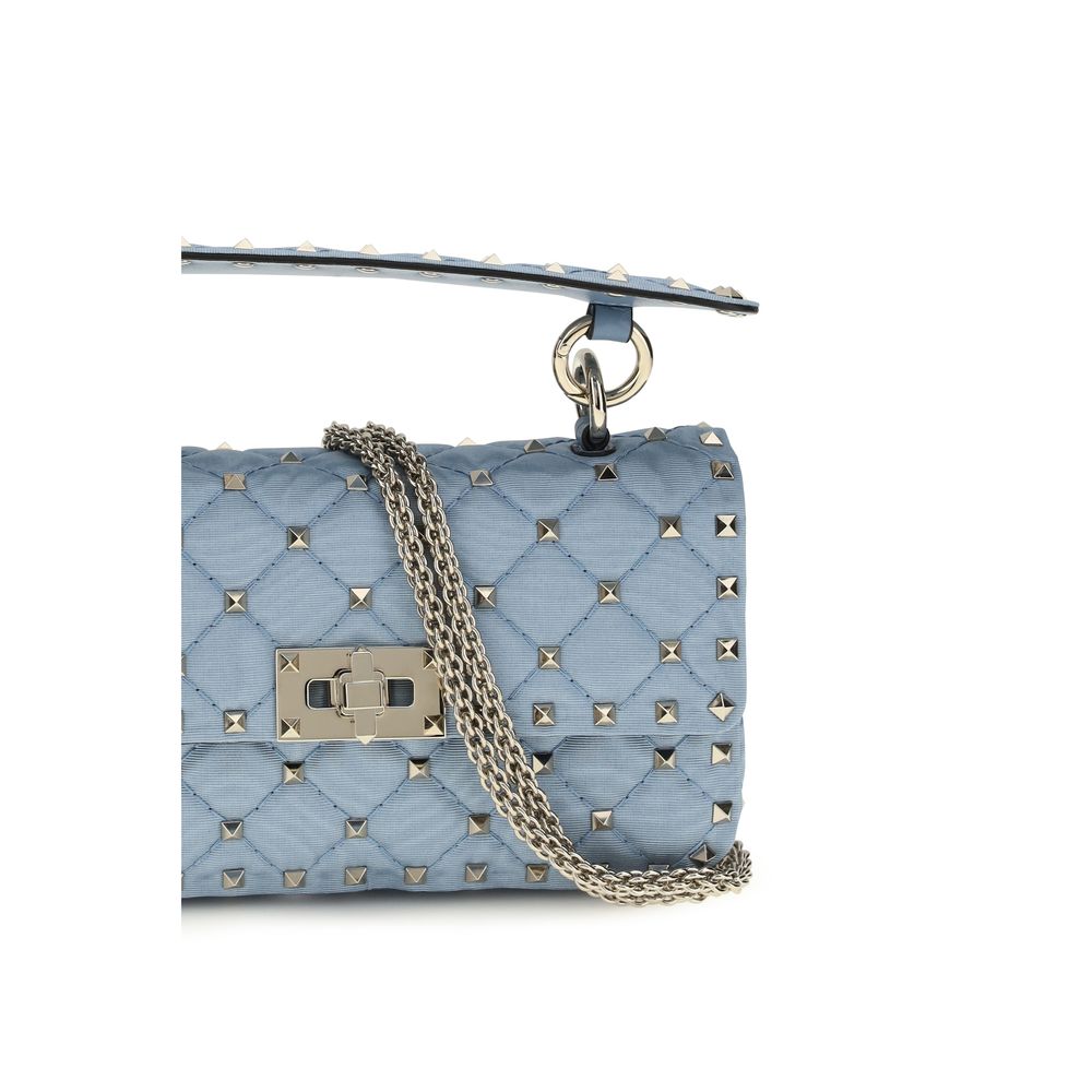 Borsa a Tracolla Valentino Garavani Blu in Viscosa