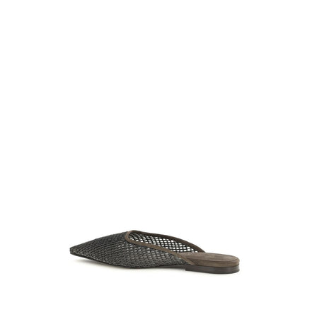 Brunello Cucinelli Brown Ballet Flats