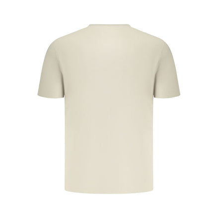 Hugo Boss Beige Cotton Men T-Shirt