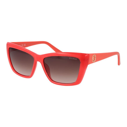 Lunettes de soleil en plastique rose Guess