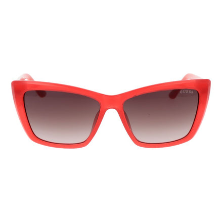 Lunettes de soleil en plastique rose Guess