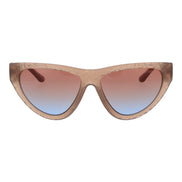 Lunettes de soleil Guess en plastique beige
