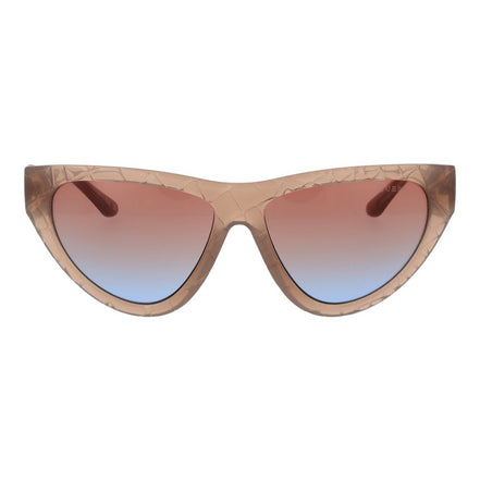 Lunettes de soleil Guess en plastique beige