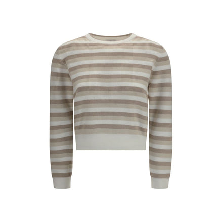 Brunello Cucinelli Multicolor Cotton Sweatshirt